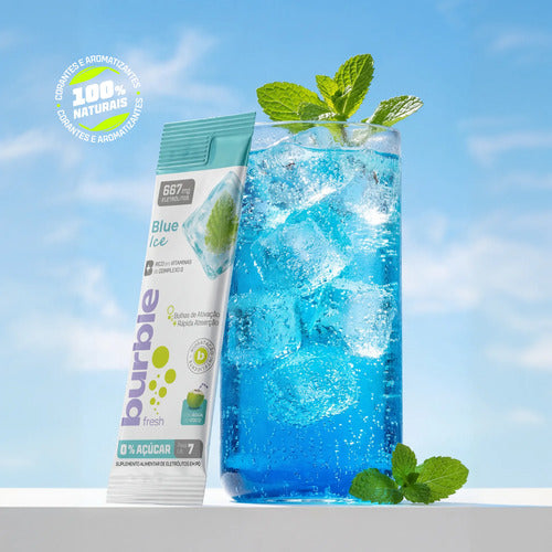 Burble Fresh Eletrólitos Isotónico 100% Natural Zero Açúcar