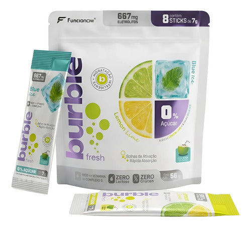 Burble Fresh Eletrólitos Isotónico 100% Natural Zero Açúcar